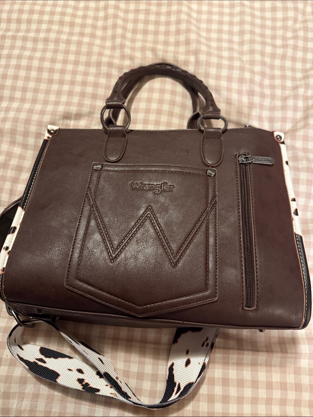 Wrangler cow print tote bag - Picture 4 of 6